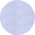 thumbnail image 1 of Ahgly Company Tapis Rond Lavable en Machine Intérieur Transitionnel Bleu Lavande, 3 Pieds Rond, 1 of 7