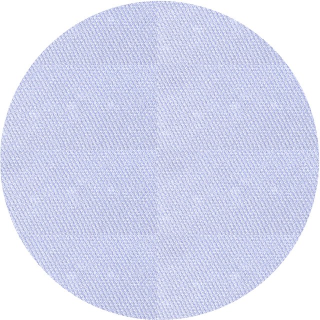 Ahgly Company Tapis Rond Lavable en Machine Intérieur Transitionnel Bleu Lavande, 3 Pieds Rond