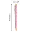 thumbnail image 3 of Gold Powder Ballpoint Pen Pen Work Teacher Student Stationery Ballpoint Pen Color Pen 1ML, 3 of 4