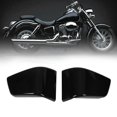 thumbnail image 4 of Side Battery Box Cover, Impact Resistant Motorcycle Parts Cool Decoration Battery Side Covers  For Shadow ACE VT400 VT750 1997-2003 Black, 4 of 8