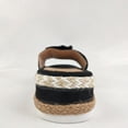 thumbnail image 4 of LSLJS Pantoufles pour Femmes, Pantoufles d'Été de Plage pour Femmes avec Nœud, Plateforme, Talons Compensés, Chaussures Grande Taille, 4 of 7