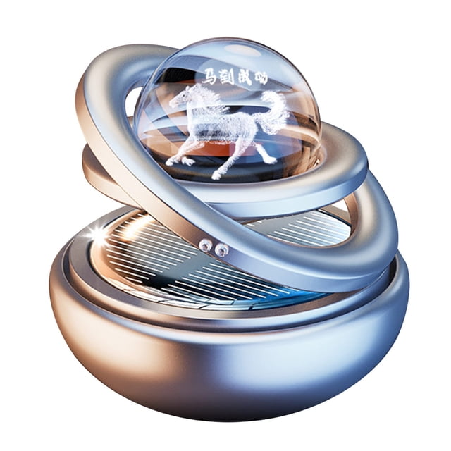 Solar Rotating Automotive Accessories Aluminum Star Suspension Automotive Accessories