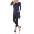 thumbnail image 1 of (Marine, G) - Tunique Unie pour Femme, 1 of 5