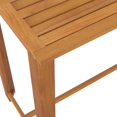 thumbnail image 4 of vidaXL 9 Piece Garden Bar Set with Cushions Grey, 4 of 5