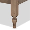 thumbnail image 4 of Baxton Studio Lit Plateforme en Bois Mi-Siècle Complet Gris Vieilli, 4 of 9