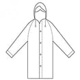 thumbnail image 4 of Coofit Rain Poncho Disposable Adult Waterproof Raincoat Emergency Poncho for Travel, 4 of 6