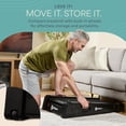 thumbnail image 4 of LifePro Tapis Roulant de Marche 30 Po sous le Bureau – Tapis de Marche Compact pour la Maison et le Bureau, Inclinaison de 7°, 3 Mi/h, Écran DEL - Noir, 4 of 8
