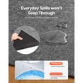 thumbnail image 4 of VEVOR Rug Pad 8 x 5 ft, Non-slip Carpet Area Pad, Rug Mat Padding with Dual Surface Felt Cushion & Rubber Gripper, Hardwood Floor Protection for All Floors, Finishes, Keeps Carpets in Place, 4 of 9
