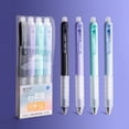 thumbnail image 4 of Cagogo Erasable Pen Refills, 0.5mm Click Retractable Refill Cartridges, Blue and Black Erasable Ink, Friction Eraser, for Study Supplies, Office Stationery, Homework and Note Taking, 4-Pack, 4 of 8