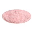 thumbnail image 4 of Circle Round Shaggy Rug Living Room Bedroom Carpet Floor Mat Anti-Skid Pink, 4 of 8