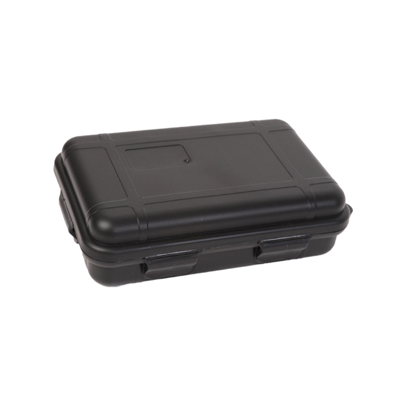 DOLITY EDC Tool Case Storage Case Airtight Protective Multifunctional Sealing Tools Box XL Black