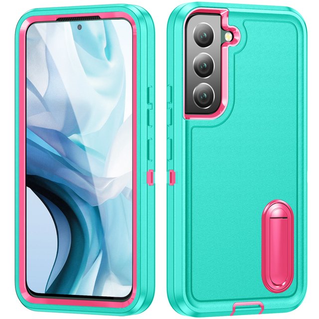 for Samsung Galaxy S22 5G Case, Samsung Galaxy S22 5G Phone Case with Built in Kickstand, Shockproof/Dustproof/Drop Proof Heavy Duty Military-Grade Rugged Protective Cover for Samsung Galaxy S22 5G