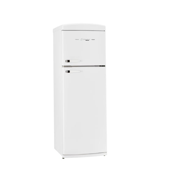 Unique 310L Marshmallow White Top Mount Refrigerator