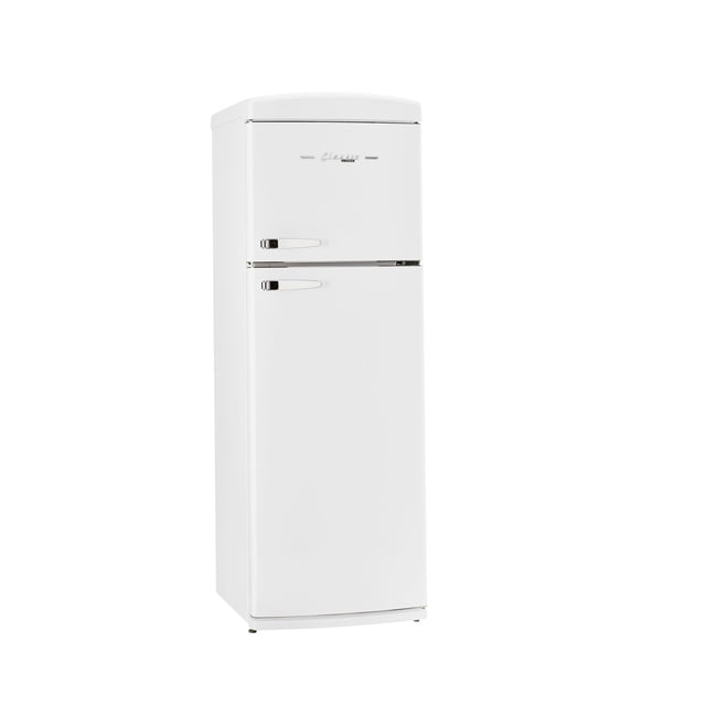 Unique 310L Marshmallow White Top Mount Refrigerator