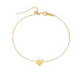 thumbnail image 1 of Hearth & Gear Heart Layer Anklet Female Letters Chain Gold Anklet For Women Initial 26 For Women Anklet Anklet Summer Jewelry Anklet For Women Matching Rings Matching Rings Dinosaur Anklets Men's, 1 of 4