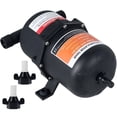 thumbnail image 2 of Accumulator Tank with Internal Bladder Pressurized Water Pump Flow Control Water Pressure Booster Pump Pressure Storage Vessel Hold Water 125 psi 23.5 oz for Boat Marine RV Caravan, 2 of 11