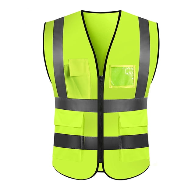 XZNGL Light Up Running Vest High Visibility Running Reflective Vest Security Equipment Night Work Tops