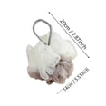 thumbnail image 2 of Aursykel Large Bath Pouf with Long Lasting Two-Color Rope and Foaming Net for Exfoliating and Gentle Lathering Suit for Men and Women Easy to Maintain for a Spa Quality Shower, 2 of 3