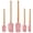 🍒 Pink_Base#5455, variant on Silicone Spatula Set 5-Piece with Wooden Handles • Heat Resistant Non-Stick Scraper Set for Baking Cooking Mixing • DishwasherKitchen Utensils