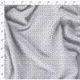 thumbnail image 4 of Soimoi White Rayon Fabric Octagon Art Geometric Printed Fabric 1 Yard 42 Inch Wide, 4 of 5