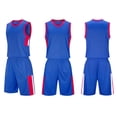 thumbnail image 2 of Boys' Fast - Drying Sport Outfit: Breathable Sleeveless Shirt & Basketball Shorts Set, 2 of 7