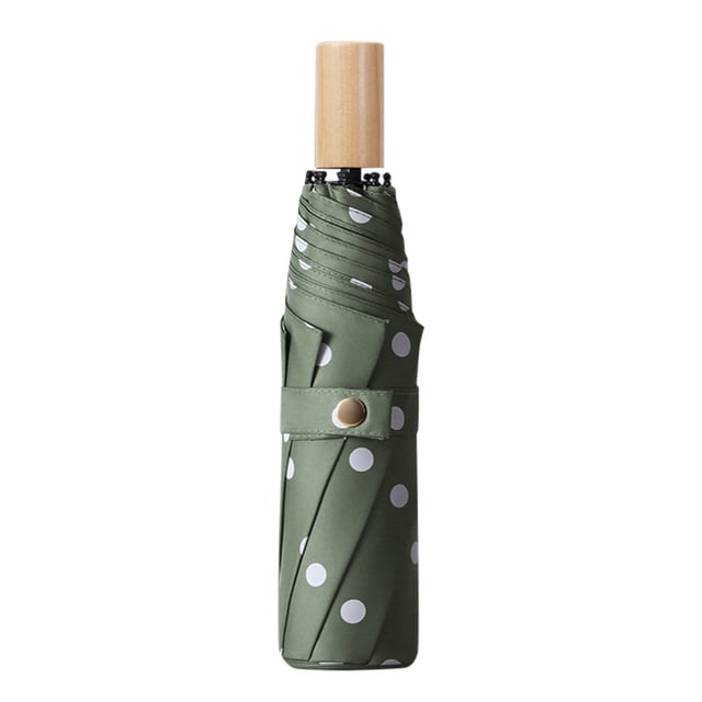 Flat Lightweight Umbrella Parasol Folding Sun Umbrella Mini Umbrella