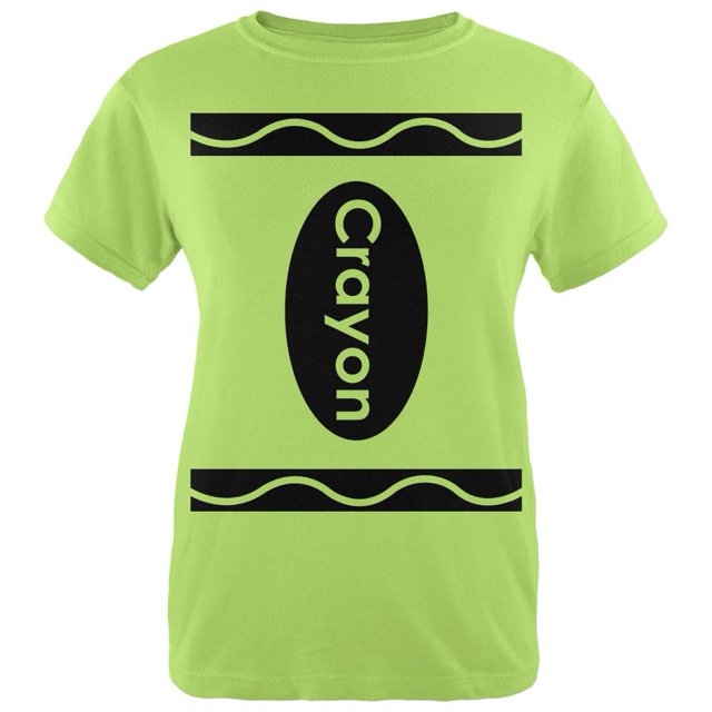 Halloween Crayon Costume Womens T Shirt
