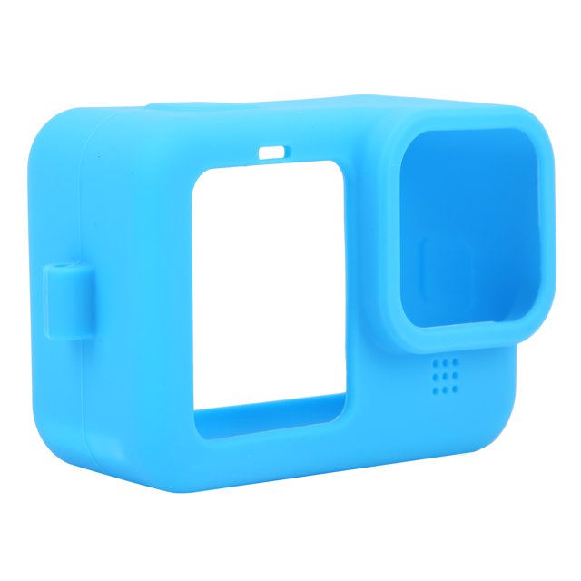 Camera Silicone Protective Case, Silicone Protective Case, Anti-fall Silica Gel Austproof For Camera Sport Camera Actin Camera Motion Camera Blue