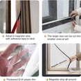 thumbnail image 4 of Winter Window Sealing Windproof Device Transparent Insulation Film for Bathroom Bedroom Thermal Barrier, 4 of 6