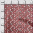 thumbnail image 2 of oneOone Coton Cambric Tissu Rouge Fruits Matériel de Couture Tissu Imprimé au Mètre 56 Pouces de Large, 2 of 4