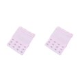 thumbnail image 1 of Baohd Extension Strap Bra Extender Buckle 3 Rows 3 Hooks Women Multicolor Lengthened Band Lingerie Replacement Intimates pink 2Set, 1 of 6