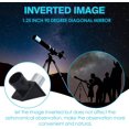 thumbnail image 3 of y Erect Image Prism 1.25" Erecting Prism for Telescope 90-Degree Optical Prism with Clear Image Enhance Your Viewing Experience Makes Your Image Clear and Sharp, 3 of 5
