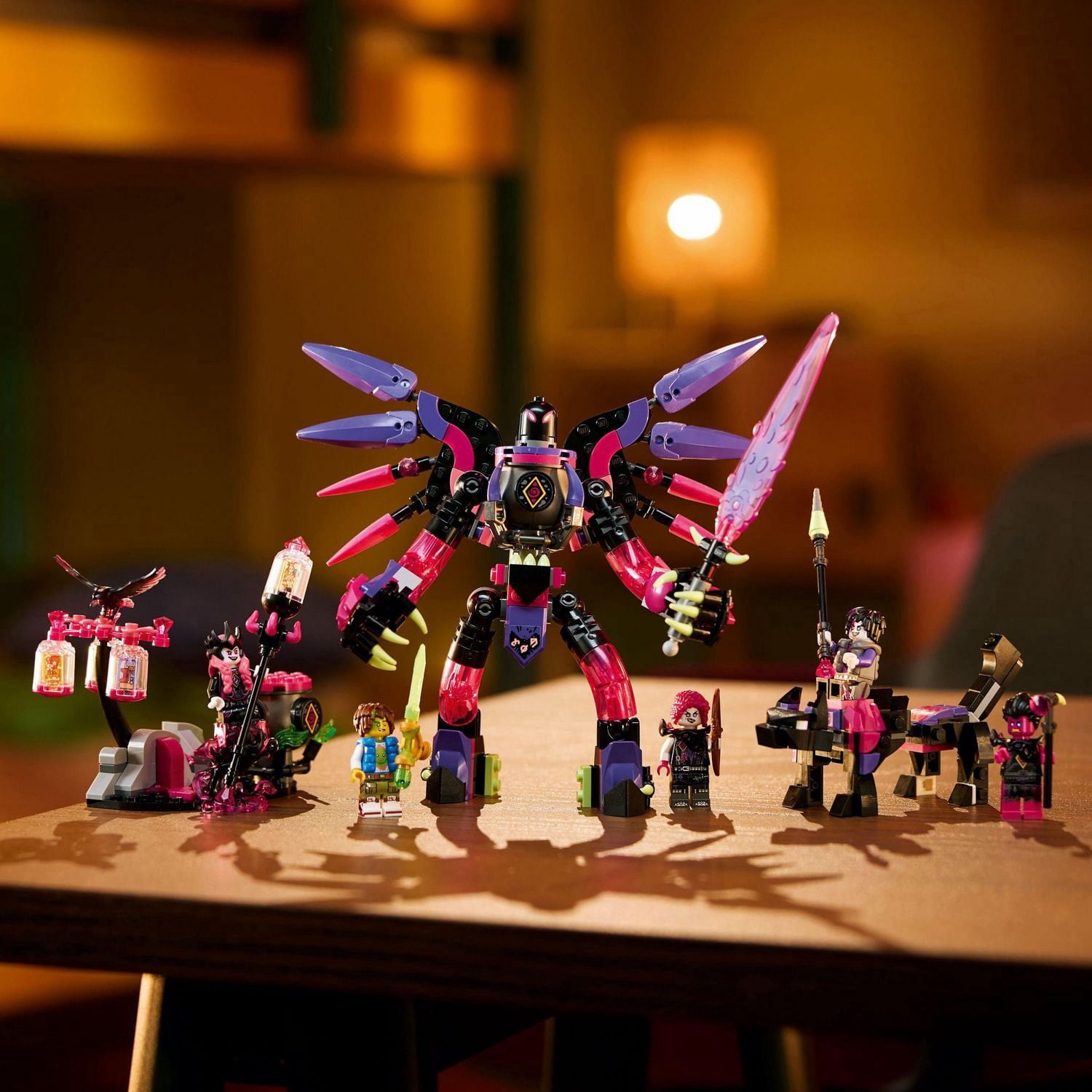 LEGO DREAMZzz The Never Witch’s Nightmare Creatures - Building Toy for Girls & Boys Age 9+ - Kids Toy W/ 3 Building Options & 5 Minifigures - 71483