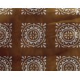 thumbnail image 5 of oneOone Georgette Viscose Orange Fabric Block Sewing Material Print Fabric By The Yard 42 Inch Wide, 5 of 5