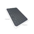 thumbnail image 4 of Sentmoon Rugs for Bathroom Bath Rug Non Slip Bath Mat Shower Floor Pad with Massage Dots Waterproof Fast Dry Plastic Bathroom Rug for Tub Security Opposition Fatigue, 4 of 7