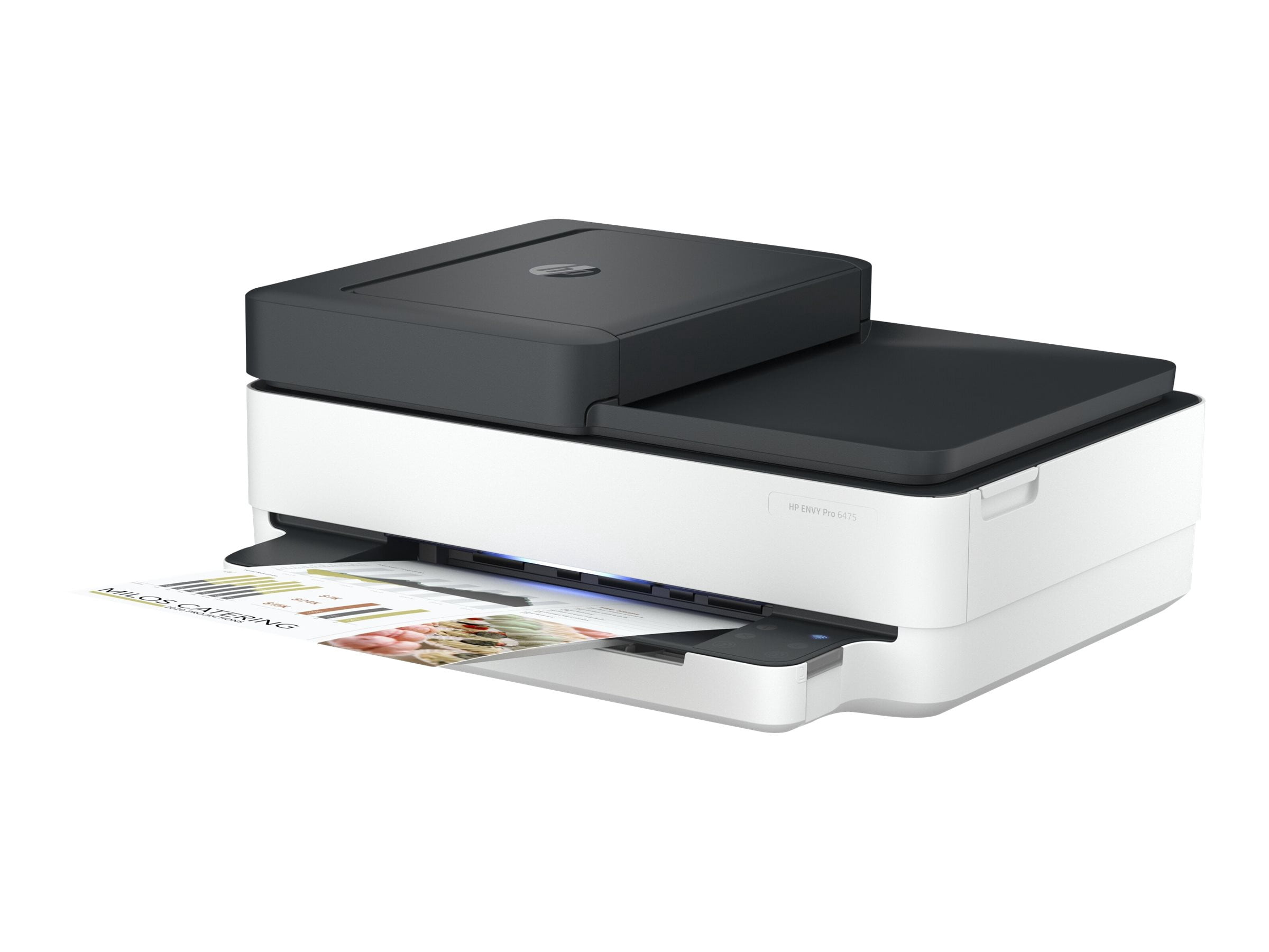 HP ENVY Pro 6475 All-In-One - Multifunction printer - color - ink-jet - 8.5 in x 11.7 in (original) - A4/Letter (media) - up to 8 ppm (copying) - up to 10 ppm (printing) - 100 sheets - 14.4 Kbps - USB 2.0, Wi-Fi(ac) - cement - HP Instant Ink eligible