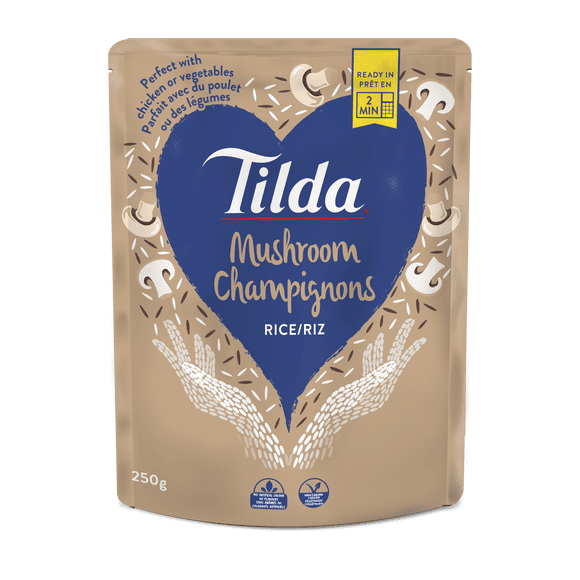 riz au champignons Tilda