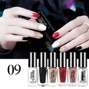 FcBaudy Nail Polish, Gifts for Women 6 Bottles Of Nail Polish Non-tearable No Baking Quick-drying And Lasting Nail pen