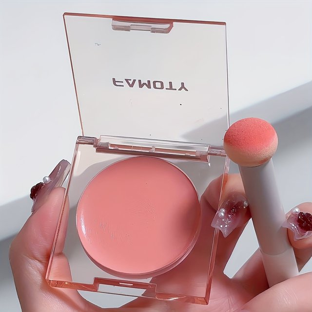 Monochrome Blush Gel Cream - Long-Lasting, Brightening, Natural-Looking Rouge with Expanding Color for a Flawless Finish - Easy to Apply, Buildable, and Moisturizing