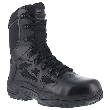 Reebok Women's 8" Side-Zip Rapid Response Tactical Boot Round Toe - Rb888