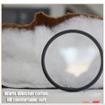 thumbnail image 4 of Agiferg Warm Plush Car Seat Cover Bundle Free Winter Keep Warm Front Rear Pad Silk Cotton Filling, 4 of 7