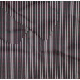 thumbnail image 4 of oneOone Tissu Popeline Sergé Coton Bio Rayé & Tourbillon Tissu Imprimé Ikat BTY 42 Pouces de Large, 4 of 4