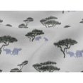 thumbnail image 4 of oneOone Viscose Jersey Fabric Tree & Animals Ikat Print Fabric By Yard 60 Inch Wide, 4 of 4