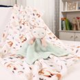 thumbnail image 2 of 2-Piece Owl Blanket & Character/Security Blanket Lovey Soft Toy Gift Set for Newborn Baby, 2 of 9