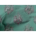 thumbnail image 4 of oneOone Cotton Poplin Fabric Leaves|Floral & Paisley Block Printed Craft Fabric BTY 56 Inch Wide, 4 of 4