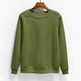 thumbnail image 1 of Meichang Chandails à Col Rond pour Femmes, Unis, Coupe Ample, Manches Longues, Chandails à Enfiler, Grande Taille, Confortables, Chandail Y2K, Aubaines de Liquidation 2024, 1 of 5