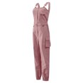 thumbnail image 4 of Innerwin Jumpsuits Sleeveless Women Long Pants Summer With Pockets Solid Color Romper Pink 4XL, 4 of 7