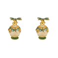 thumbnail image 3 of Dalazy Eco-friendly Dragonfly Decorative Glass Perfume Bottle Sturdy And Durable Gifts Refillable green 2Set, 3 of 6