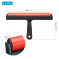 thumbnail image 2 of Unique Bargains Rouleau en Caoutchouc de 8 Pouces Outils de Roulement pour Impression Papier Peint Estampage Encre Rouge, 2 of 5