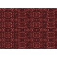 thumbnail image 1 of Ahgly Company Tapis d'Intérieur Rectangulaire Transitionnel Rouge Brique Feu Lavable à la Machine, 3 Pieds x 5 Pieds, 1 of 7